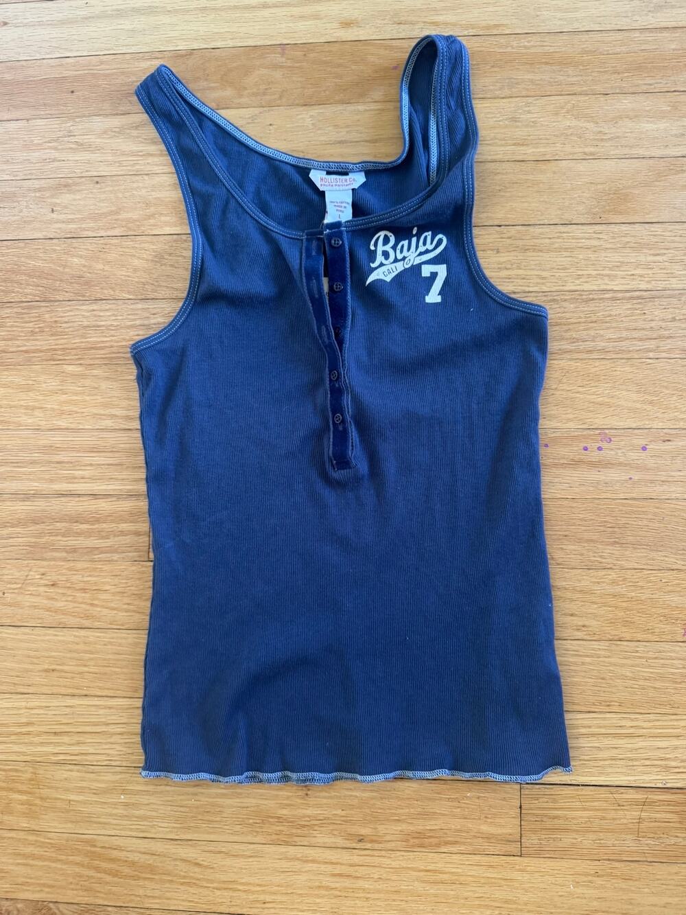 New HOLLISTER Co. Y2K-era piece in Blue L